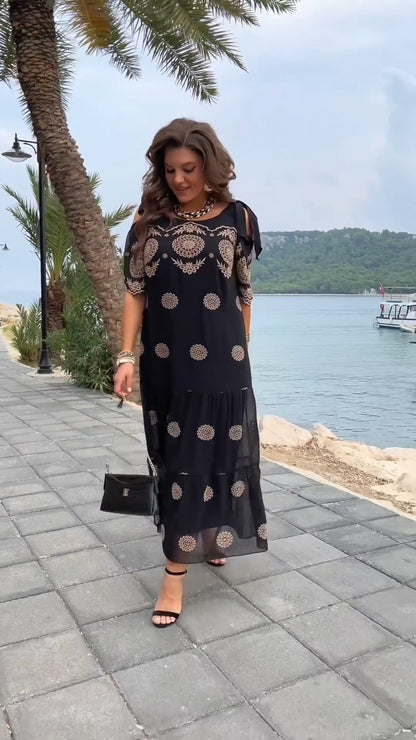 🔥🔥【S-5XL】🥰2024 noua rochie eleganta, confortabila si de inalta calitate