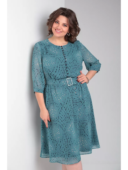 🔥🔥【Vânzare de lichidare 80%OFF】【S-5XL】Rochie elegantă din șifon de înaltă calitate