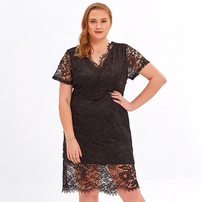 【XL-4XL】2024 rochie eleganta din dantela stil nou