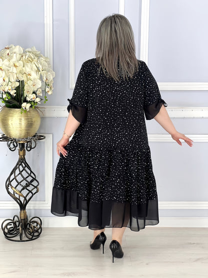 【50%OFF】【S-5XL】2024 rochie cu buline stil nou