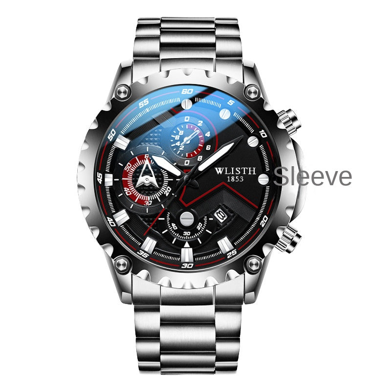 🔥🔥【Vânzare de lichidare 80%OFF】 👨⌚️Ceas masculin multifuncțional mecanic complet automat, impermeabil și luminos🏍️