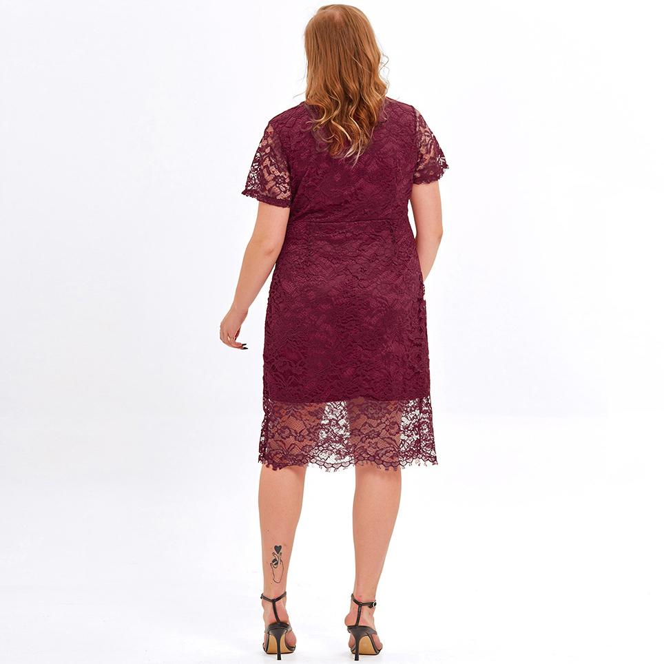 【XL-4XL】2024 rochie eleganta din dantela stil nou