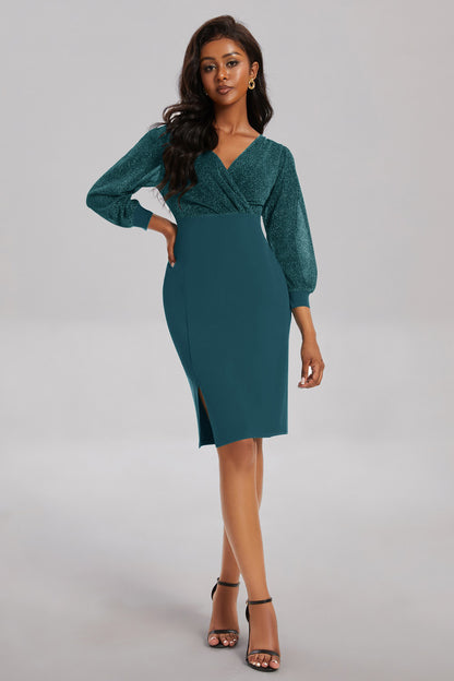 【S-5XL】2024 Noua rochie de petrecere stralucitoare Plus Size Slim