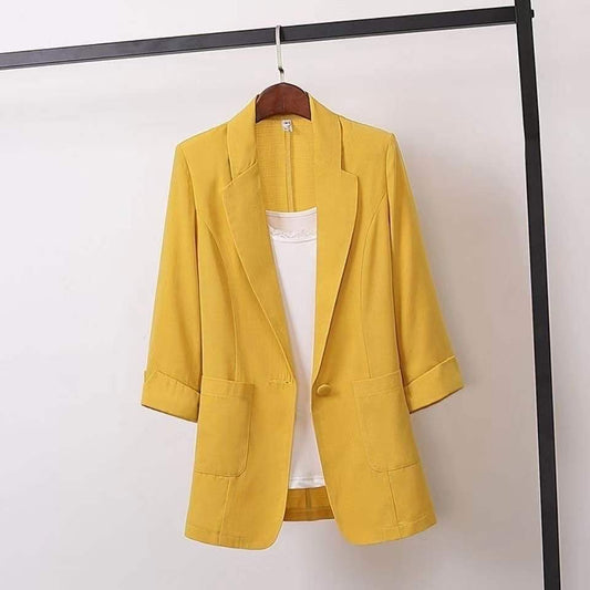 【M-5XL】2024 nou costum blazer de dama marime plus, casual si versatil