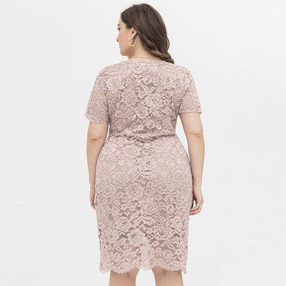 【XL-4XL】2024 rochie eleganta din dantela stil nou