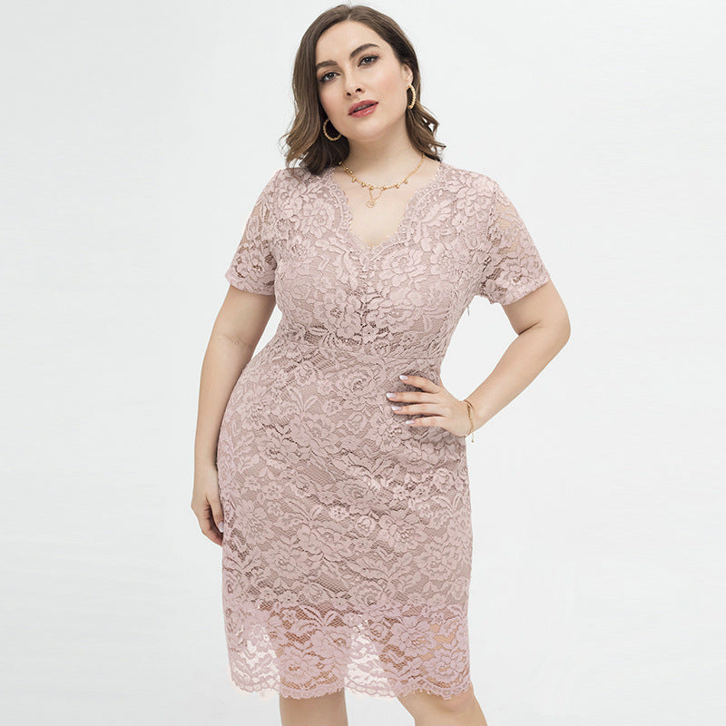 【XL-4XL】2024 rochie eleganta din dantela stil nou